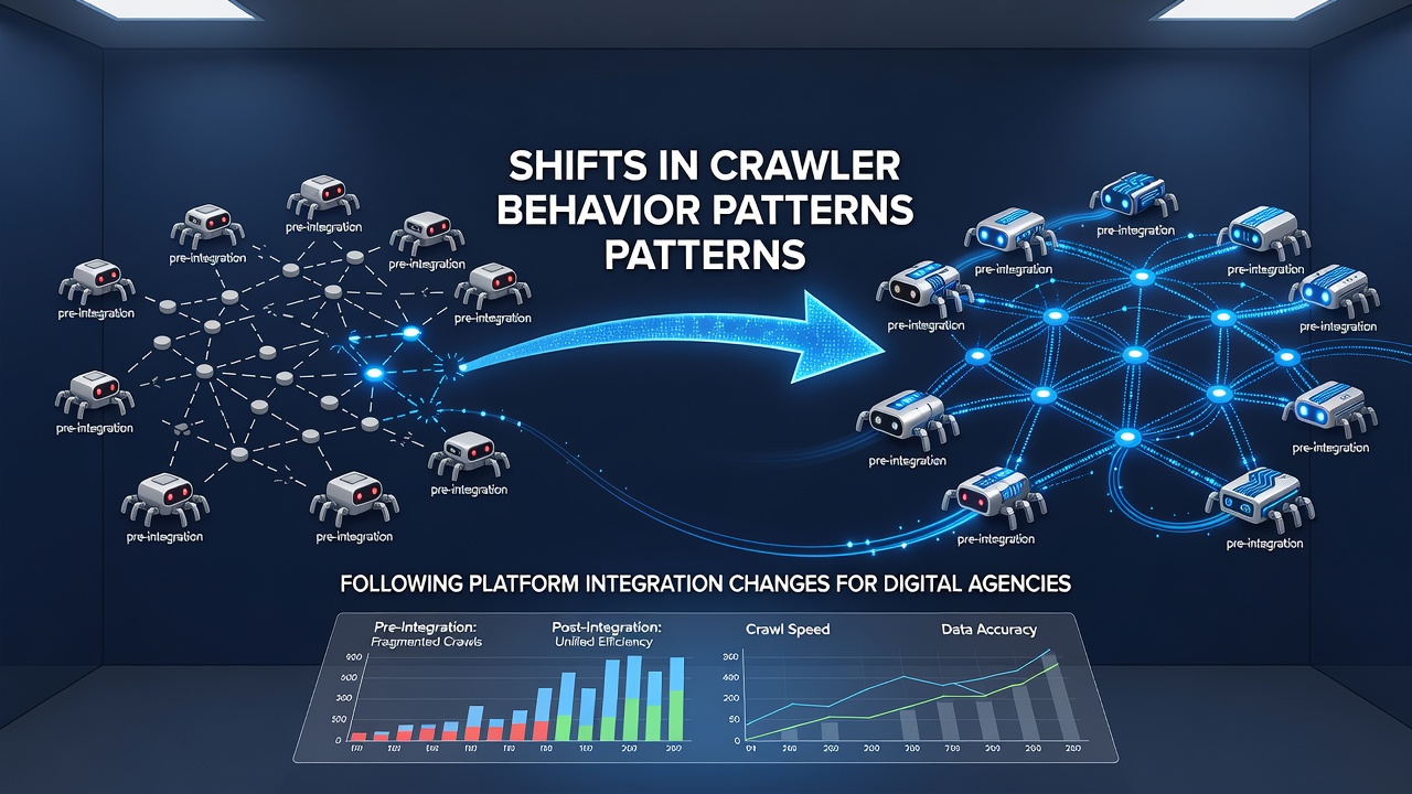 Shifts in Crawler Behavior Patterns Following Platform Integration Changes for Digital Agencies